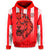 LABASA FA Hoodie Football Fijian LT13 Unisex Red - Polynesian Pride