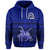 Taufaahau Pilolevu Hoodie 75 Years Diamond Jubilee LT13 Unisex Blue - Polynesian Pride