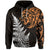 Custom Leo Zodiac Style Maori Hoodie Orange Lion LT13 - Polynesian Pride