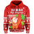 Custom Mele Kalikimaka Hoodie Santa Claus Hawaii Christmas LT13 - Polynesian Pride