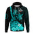 Custom New Caledonia Valentine Couple Love Hoodie My Sunshine Polynesia Turtle Turquoise LT14 - Polynesian Pride