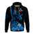 Custom New Caledonia Valentine Couple Love Hoodie My Sunshine Polynesia Turtle Blue LT14 - Polynesian Pride