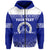 Custom Taufaahau Pilolevu Zip Hoodie Tonga College LT13 Unisex Blue - Polynesian Pride