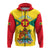 Custom Grenada Hoodie Power Grenada Mix Coat of Arms LT13 - Polynesian Pride