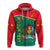 Custom Grenada Hoodie Coat of Arms and Map Impressive LT13 - Polynesian Pride