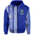 Natabua High School Polynesian Zip Hoodie Lautoka Fiji LT13 Unisex Blue - Polynesian Pride