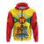 Grenada Hoodie Power Grenada Mix Coat of Arms LT13 - Polynesian Pride