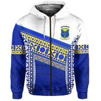 Custom Natabua High School Fiji Zip Hoodie NHS Polynesian LT13 - Polynesian Pride