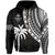 Fiji Rugby Sevens Zip Hoodie Fijian 7s Tapa Polynesian LT13 Unisex Black - Polynesian Pride