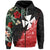 Custom Wallis and Futuna Polynesian Zip Hoodie Fantastic Flowers LT13 - Polynesian Pride