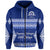 Old Boys of Tupou College Zip Hoodie 155th Anniversary LT13 Unisex Blue - Polynesian Pride