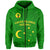 (Custom Text and Number) Cocos (Keeling) Islands Zip Hoodie Proud Flag Unique LT13 - Polynesian Pride