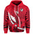 Custom Kahuku Shool Zip Hoodie Enthusiasm Red Raiders LT13 - Polynesian Pride