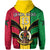 (Custom Text and Number) Vanuatu 1980 Hoodie Vanuatuan Independence Day LT13 - Polynesian Pride