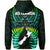 Aotearoa Fern Hoodie New Zealand Hei Tiki Green Style LT13 - Polynesian Pride