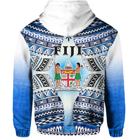 Fiji Hoodie Kaiviti Fijian Special Tapa Pattern LT14 - Polynesian Pride