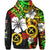 Custom Vanuatu Hoodie Polynesia Tie Dye Hibiscus Flowers LT13 - Polynesian Pride