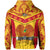 Papua New Guinea Rugby Hoodie PNG Kumuls Bird of Paradise Yellow LT14 - Polynesian Pride