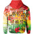 Custom Aloha Poly Fest Hoodie Polynesian Pattern With Tropical Flowers LT14 - Polynesian Pride