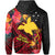 Custom Papua New Guinea Hoodie Bird of Paradise LT13 - Polynesian Pride