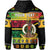 Custom Vanuatu Christmas Hoodie Pig Tusk Polynesian Joyeux Noel Flag Art LT14 - Polynesian Pride