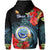 Custom Federated States of Micronesia Hoodie Hibiscus Flowers FSM Seal Polynesian LT14 - Polynesian Pride