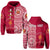 Custom Beulah Tonga College Hoodie Tongan Ngatu Pattern LT14 Hoodie Maroon - Polynesian Pride