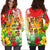 (Custom Personalised) Aloha Poly Fest Hoodie Dress Polynesian Pattern With Tropical Flowers LT14 Reggae - Polynesian Pride