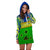 (Custom Personalised) Malampa Province Hoodie Dress Vanuatu Pig Tusk Polynesian Flag Style LT14 - Polynesian Pride