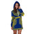 (Custom Personalised) Niue Hoodie Dress Hiapo Mix Polynesian Happy Constitution Day LT14 - Polynesian Pride