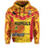 Papua New Guinea Rugby Hoodie PNG Kumuls Bird of Paradise Yellow LT14 Hoodie Yellow - Polynesian Pride