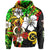 Custom Vanuatu Hoodie Polynesia Tie Dye Hibiscus Flowers LT13 Art - Polynesian Pride