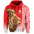 (Custom Text and Number) Kolisi Tonga College Atele Hoodie Home of the Lions LT13 - Polynesian Pride