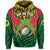 Custom Vanuatu Rugby Hoodie Coat of Arms Polynesian Pattern LT14 - Polynesian Pride