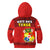 Tonga Rugby Hoodie KID Mate Maa Tonga Pacific Ngatu Black LT14 - Polynesian Pride