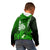 (Custom Personalised) New Caledonia Hoodie KID Nautilus Green Polynesian Hibiscus LT13 - Polynesian Pride