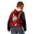 (Custom Personalised) New Caledonia Hoodie KID Nautilus Red Polynesian Hibiscus LT13 - Polynesian Pride