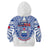 Samoa Rugby Hoodie KID Manu Samoa 7s Ginger White Polynesian LT14 - Polynesian Pride