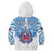 (Custom Text And Number) Samoa Rugby Hoodie KID Personalise Toa Samoa Polynesian Pacific White Version LT14 - Polynesian Pride