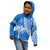 (Custom Text and Number) Fiji Rugby Sevens Hoodie KID Fijian 7s Tapa Polynesian Blue Ver.01 LT13 Blue - Polynesian Pride