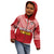 (Custom Text and Number) Tonga Rugby MMT Hoodie KID Ngatu Mate Maa Tonga Special LT13 - Polynesian Pride