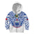 Samoa Rugby Hoodie KID Manu Samoa 7s Ginger White Polynesian LT14 - Polynesian Pride