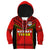 (Custom Text And Number) Tonga Rugby Hoodie KID Mate Maa Tonga Pacific Ngatu Black LT14 - Polynesian Pride