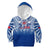 (Custom Text And Number) Samoa Rugby Hoodie KID Personalise Toa Samoa Polynesian Pacific Navy Version LT14 Blue - Polynesian Pride