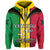 (Custom Text and Number) Vanuatu 1980 Hoodie Vanuatuan Independence Day LT13 - Polynesian Pride