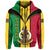 (Custom Text and Number) Vanuatu Hoodie Pig Tusk Polynesian LT13 - Polynesian Pride