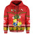 Custom Tonga Christmas Hoodie Tongan Ngatu Kilisimasi Fiefia LT14 - Polynesian Pride