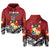 Tonga Hoodie Independence Anniversary Special Version 2022 LT14 Red - Polynesian Pride