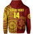 (Custom Text and Number) Tonga High School Hoodie Class of Year Tongan Ngatu Pattern LT14 - Polynesian Pride