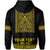 Custom Polynesian Hoodie Dashiki With Polynesian Tattoo Royal Golden Version LT14 - Polynesian Pride